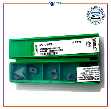 APMT1135PDR-WU20PM-WIDIA (PACK OF 5 INSERTS)