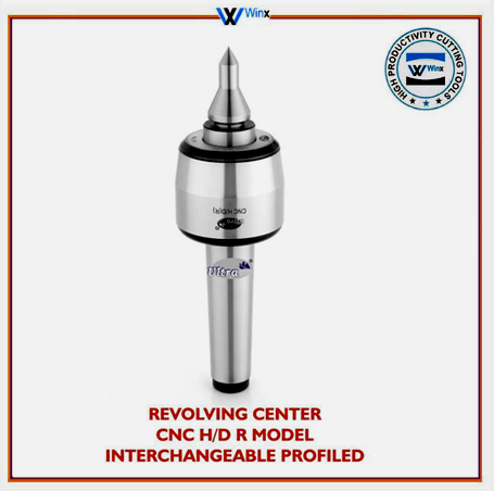 REVOLVING CENTER (CNC H/D R MODEL WITH INTERCHANGEABLE POINT)