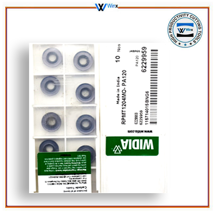 RPMT1204M0-PA120-WIDIA (PACK OF 10 INSERTS)