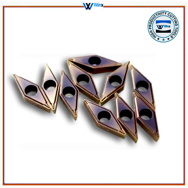 VBMT110308-M25(FOR STAINLESS STEEL & MILED STEEL GENERAL APPLICATION) PACK OF 10 INSERTS